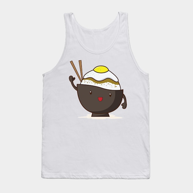 Rice punch with egg Tank Top by dieEinsteiger